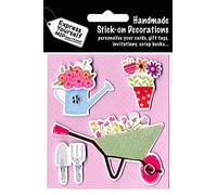 Express Yourself MIP, self adhesive Gardening Toppers - Ideal for Card Making, Gift Wrapping, Scrapbooking, Papercrafts, Childrens Crafts etc