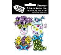 Express Yourself MIP, self Adhesive, Gardening Toppers - Ideal for Card Making, Scrapbooking, Papercrafts, Childrens Crafts etc
