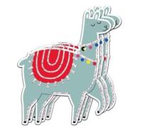 Express Yourself MIP, self Adhesive, Llama Multi Pack Toppers - Ideal for Card Making, Gift Wrapping, Scrapbooking, Papercrafts, Childrens Crafts etc