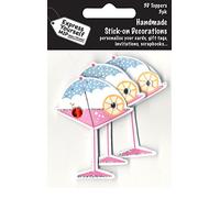 Express Yourself MIP, self Adhesive, Martini Cocktail Mini Multi Pack Toppers - Ideal for Card Making, Gift Wrapping, Scrapbooking, Papercrafts, Childrens Crafts etc
