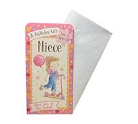 "Express Yourself" Money Wallet Gift Card - A Birthday Gift for a Special Niece - Includes an Envelope - Blank Inside for 'from' and 'to' Information
