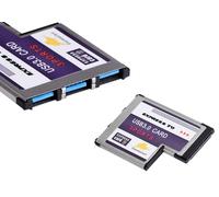 KALEA-INFORMATIQUE EXPRESS CARD 54mm controller card (EXPRESSCARD 54) to USB 3.0 with 3 USB3.0 5G ports and FL1100 Chipset