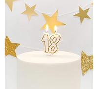 Expression Factory Age 18 Milestone Birthday Cake Candle