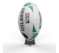 Expression Products Acrylic Rugby Ball Ball Display Stand Riser Plinth (Black) 6 Colours Available
