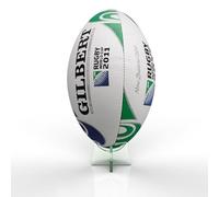 Expression Products Acrylic Rugby Ball Ball Display Stand Riser Plinth (Glass Effect) 6 Colours Available