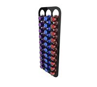 Expression Products Coffee pod Holder Wall Mounted Holds 30 Capsules, Compatible with Nespresso Original pods (Black)