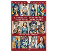 Expressionist approaches in the art of modernism UK-Version (Wall Calendar 2026 DIN A4 Portrait), CALVENDO 12 Month Wall Calendar