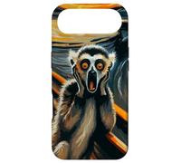 Expressionist Scream Funny Jungle Surreal Artwork Art Lemur Case for iPhone Air