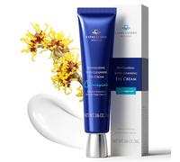 EXPRESSIONS WELLNESS Retinol Eye Cream for Dark Circles with Caffeine Peptides Niacinamide Tranexamic Acid, Under Eye Cream for Puffiness and Eye Bags, Hydrating Firming Korean Eye Care 1.06 oz Silver