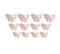 Expressive 3D Butterfly Wallpaper Removable Mural for Personalized Interior Spaces (gold (Rose gold (12 pcs))