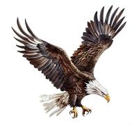 Expressive Eagle Vinyl Wall Decal, Reflect Your Style in Your For Bedroom