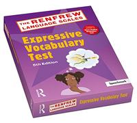 Expressive Vocabulary Test (The Renfrew Language Scales)
