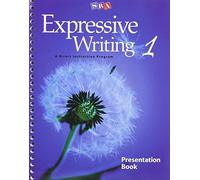 Expressive Writing Level 1, Teacher Materials