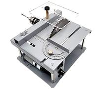 ExpressLeopard Portable Bench Top Saw - Electric Cutting Tool for Woodworking & Indoor Use (19x16.5x10cm)