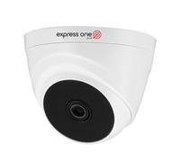 ExpressOne 2MP HD Indoor CCTV Turret Camera CVI - 2.8mm Wide-Angle Lens, IR Night Vision 20m, HDCVI, Smart IR, Motion Detection, Home Security Surveillance Camera - White