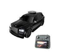 ExPrismarx RC Car with Screen Controller, 1/20 Scale FPV 720P Real-Time Video RC Car with 270° Rotating Camera & One-Key Drift Mode, Remote Control Hobby Vehicle for Adults Youth (UV Black)