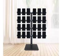 exproyzk Adjustable Phone Stand Cell Phone Holder for Desk, Multi-Phone Charging Stand, Hands-Free Viewing, Ideal for Home Office and Video Recording(6+6+6+6)