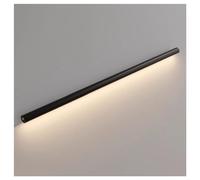 exproyzk Aluminum LED Handrail Wall Mounted Staircase handrail Indoor Outdoor Stair Hand Railing(Black-Left,47.3"/1.2m)