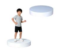 exproyzk Round Mannequin Display Pedestal Stands, Party Event Platform