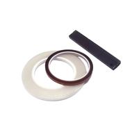 EXQIOUR 1/4 10Inch Tape Splicing Block Set and Leading Kits Metal Professional Block for Open Open Reel