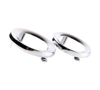 EXQIOUR 1 Pair Front Fog Light Rings Covers Caps Trim Replacement Fog Lamp Covers Trim 57731SC000 Auto Part For 2009-2013 Headlight Cover