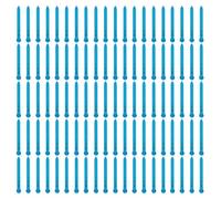 EXQIOUR 100PCS Adjustable Bird Leg Bands with 100 Sequential Numbers Pigeons Chicken Ducks Farm Record Keeping Systems Numbered