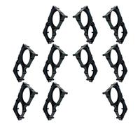 EXQIOUR 10pc Stackable Case Lightweight ABS Construction for 60144 LiBattery Holder Securely Fit for Various Electronic Devices ABS Battery Storage Box