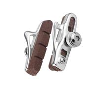 EXQIOUR 2pack Quiet Effective Cycling Brake Pad Reliability Rubber Bike for Various Weather Conditions Light Weight Aluminum Alloys