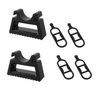 EXQIOUR 6pc Silicones Bike Handlebars Stabilizers Maintenance Tool Nonslip Base For Road Mountain Bicycles Compacts Cycling Too