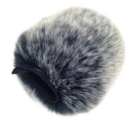 EXQIOUR Advanced Flocking Foam Microphones Windscreen for GO II Mics Wind Muff Delivers Super Sound for Lectures Outdoor Event Lightweight Microphone Foam