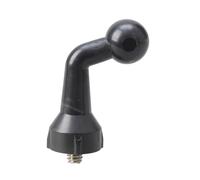 EXQIOUR Aluminum Alloy Camera Tripods Adapter 1/4 Male To 17mm Ball Head For Smartphone Tablet Vloggings Car Bracket Mount Aluminum Alloy Camera Mount Adapter