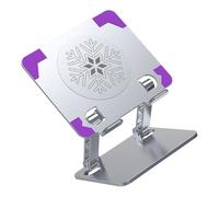 EXQIOUR Aluminum Tablet Stand with Semiconductor Cooling Systems Enhanceds Stability for Prolonged Device Use Aluminum Alloy Tablet Cooling Holder