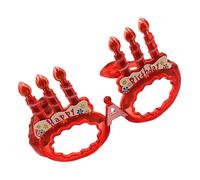 EXQIOUR Birthday Cake Glasses LED Light Up Glasses For Kids And Adults Birthday Halloween Christmas Festival Gathering Light Up Party Supplies