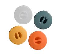 EXQIOUR Circular Cord Management Box Rotating Layers Adjustable Clasps for Multiple Cables Travel Essentials Portable Cord Storage