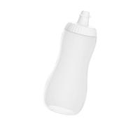 EXQIOUR Clear Condiment Squeeze Bottle with Easy Control Spouts for Tomato Clear Condiment Squeeze Bottle