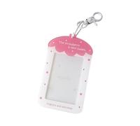 EXQIOUR Compacts 3 Inch Photo Holder Case with Antiscratch Acrylic Design for Campus Cards Membership Cards, Easy to Carry Card Case Card Cover