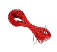 EXQIOUR Cotton Waxed Thread Braiding Cord String 65.61yardX1mm Weaving Thread for Bracelets Necklaces Jewelry Crafting Project Craft Cord