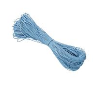 EXQIOUR Cotton Waxed Thread Braiding Cord String 65.61yardX1mm Weaving Thread for Bracelets Necklaces Jewelry Crafting Project Craft Cord