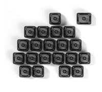 EXQIOUR Creative Kitten Pattern Keyboards Keycaps in Soft Clear Color with Heart Pattern Widely Fit for Mechanical Keyboards Customizable Mechanical Keycaps