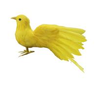 EXQIOUR Decorative Artificial Bird With Life Like Feathered For Home Office And Garden Space Figurine Yard Lawns Decoration Figurine