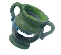EXQIOUR Delicate Aquariums Landscape Artificial Old Crock Terrarium Landscape Shrimp Tree Statue Aquariums Habitat Decors FishTank Ornament