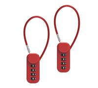 EXQIOUR Durability Passwords Carabiner Clip Universals Computer Suitcases Padlocks For Bike Cable Helmets Suitcases Luggage Light Weight Combination