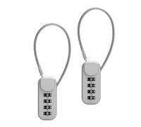 EXQIOUR Durability Passwords Carabiner Clip Universals Computer Suitcases Padlocks For Bike Cable Helmets Suitcases Luggage Light Weight Combination