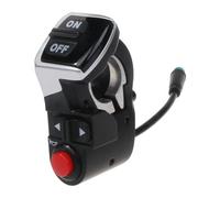 EXQIOUR Handlebar Controller Electric Scooter Switch E Turn Signals On/Off Button Suitable for Kugoo M4 Skateboard On/off Button for Lights Cover Kit for Massage Bathtub Craps Electric Handlebar E