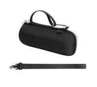 EXQIOUR Hard Shell Sound Box Carrying Case With Adjustable Strap For Outdoor Travel And Enhances Device Protections EVA Reinforced Bag