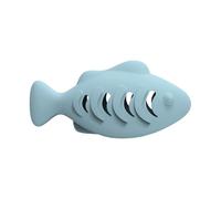 EXQIOUR Interactive Fish Shape Feeder Treat Dispenser Puzzle Toy Food Leaking Cognitive Development Pet Enrichment Activity Interactive Puzzle Feeder