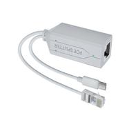 EXQIOUR Miniature USB/Type C Active Splitter Power Converters DC40V To DC5V For Security Camera And Networking Devices POE Power Splitter