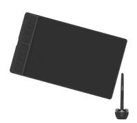 EXQIOUR Mobile Compatible Drawing Tablets Pad Responsive Styluses Pressure Sensitivity Ergonomic Digital Pen Graphics Tablets Customizable Shortcut