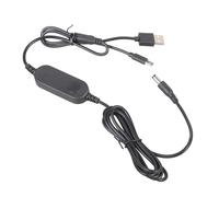 EXQIOUR Portable Type C & USB 5V2A to DC5521 12V Step Up Power Cable for Projects Home Equipment Energy Efficient Boosting Cable with Switching Control