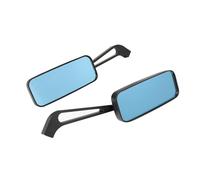 EXQIOUR Practical Alloy Motorcycle Rearview Mirrored Offering Broad View and Quick Mounting for Various Bikes Aluminum Bike Reflectors